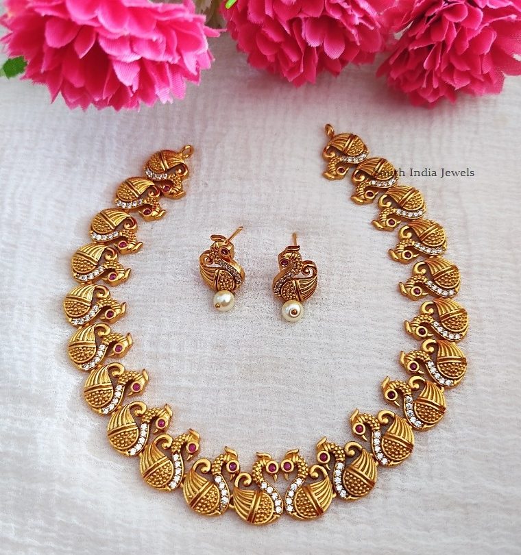 Buy South Indian Imitation Necklace Online Free Shipping South