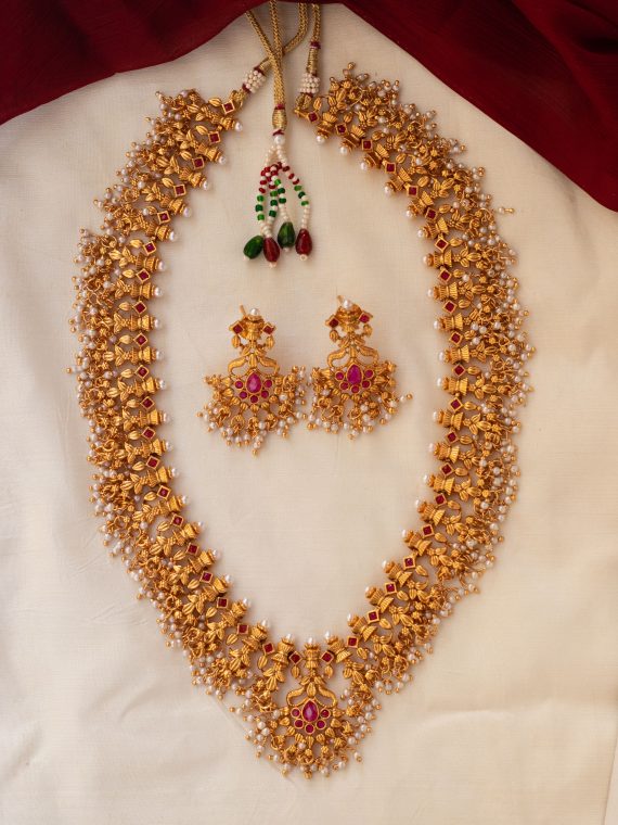 Long Necklace Archives - South India Jewels