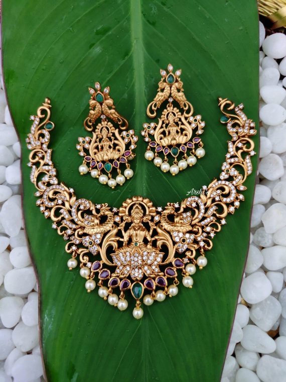 Temple Lakshmi Choker Necklace