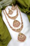Grand South Indian Imitation Bridal Jewellery Set-01