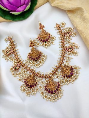 Lakshmi Guttapusalu Necklace Set-01