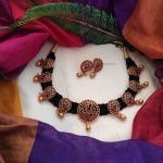 Elegant Mango Design Thread Necklace-01