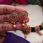 Elegant Mango Design Thread Necklace-02