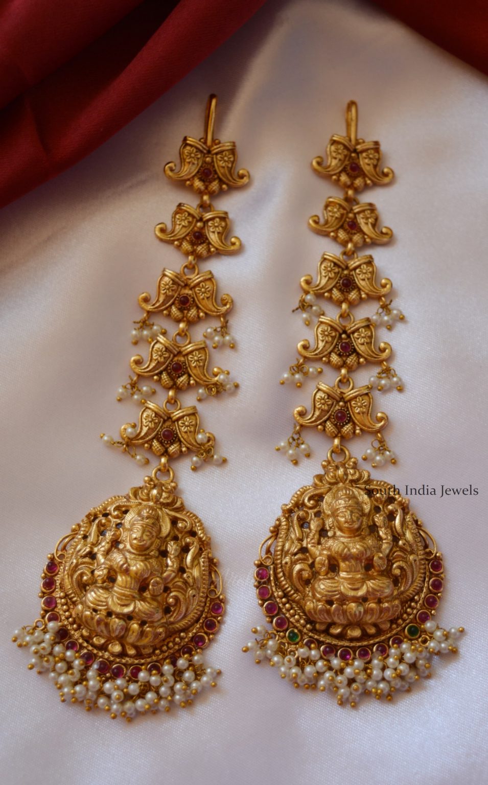 Amazing Temple Bridal Maang Tikka South India Jewels 