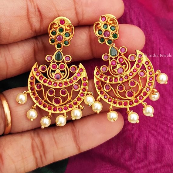 Beautiful Chandbali Design Necklace