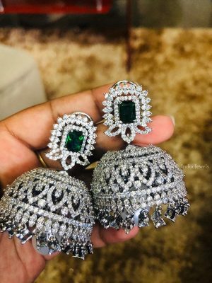 Beautiful Zircon Designer Jhumka