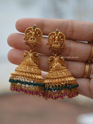 Imitation Lakshmi Design Jhumkas