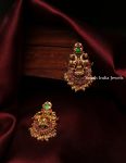 Elegant Peacock Design Temple Studs