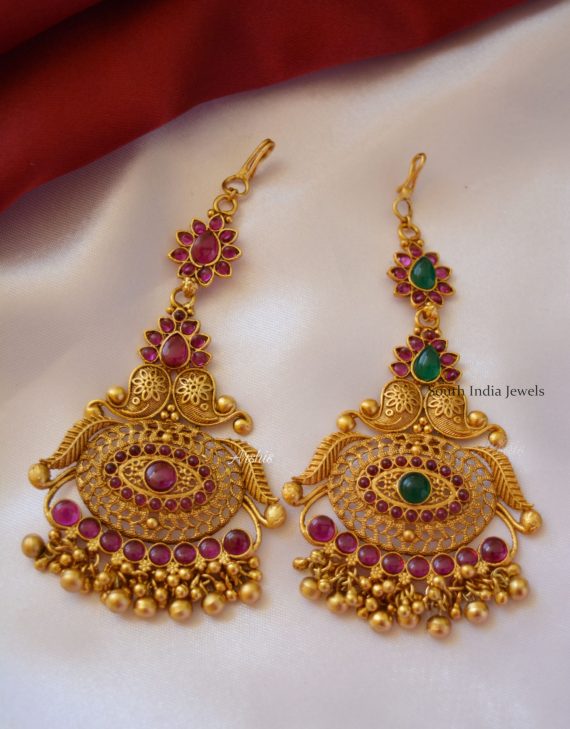 Imitation Wedding Maang Tikka - South India Jewels