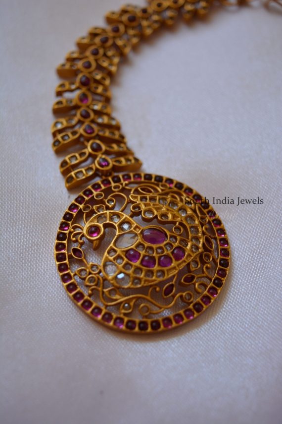 Pretty Peacock Design Maang Tikka