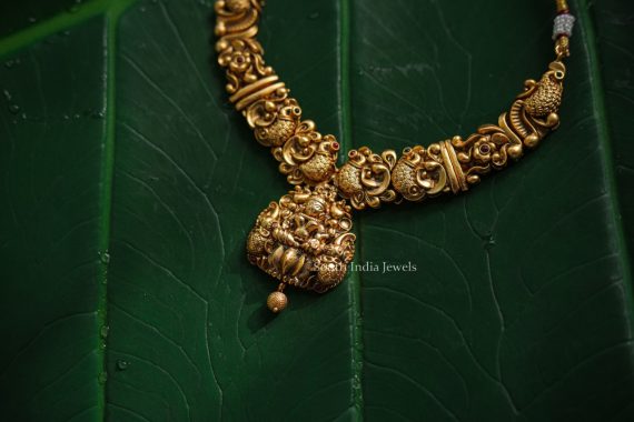 Traditional Wear Dwarapalakas Necklace-02