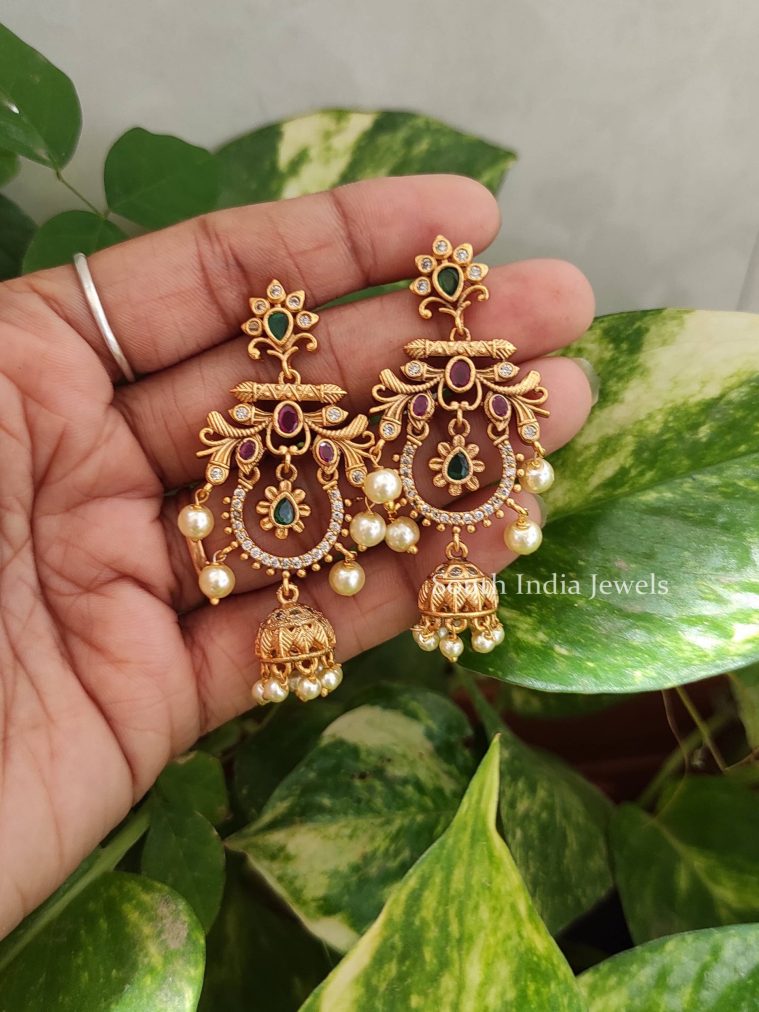 Trending Lightweight Chandbali Earrings