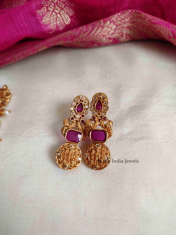 Wedding Wear Grand Lakshmi Kasula Haram - South India Jewels