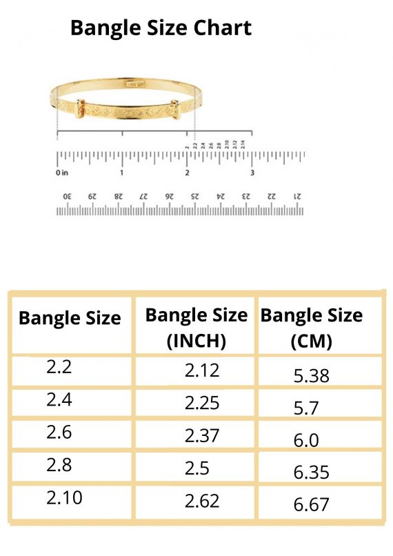 bangle size