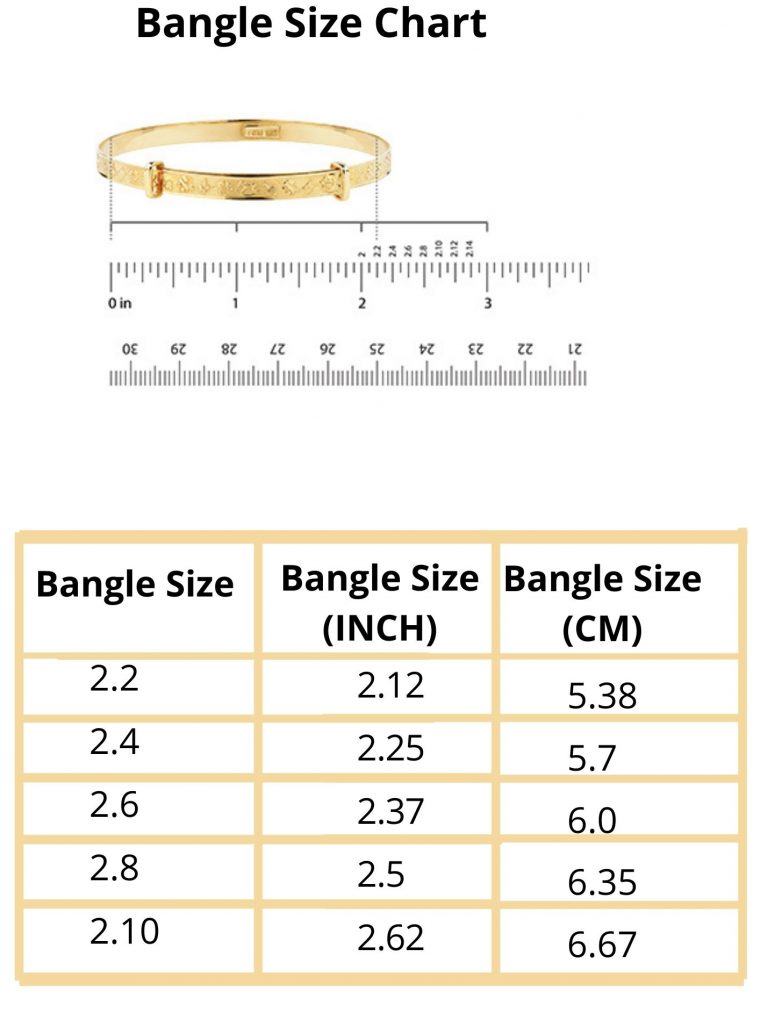 bangle size