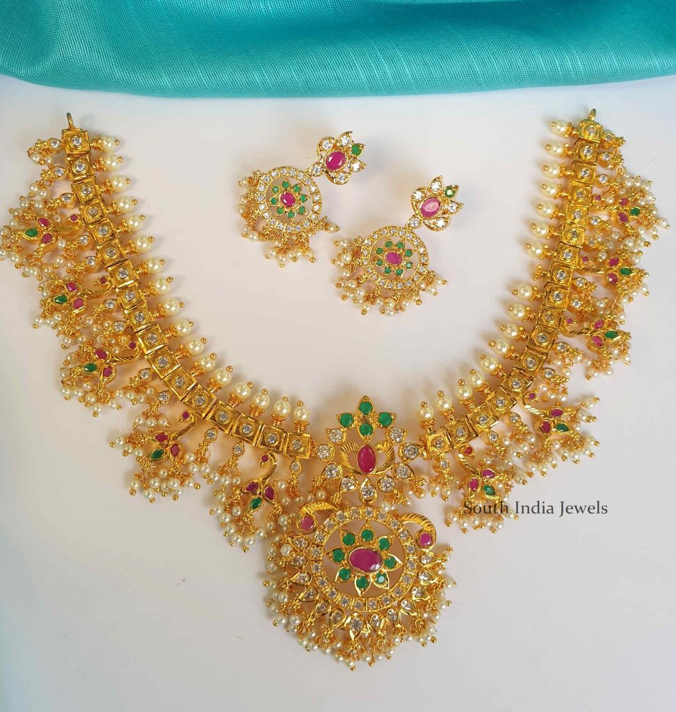 Beautiful Imitation Necklace - South India Jewels