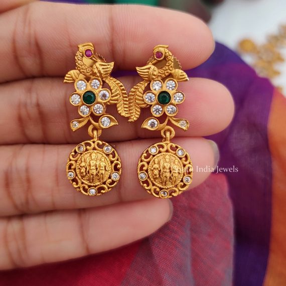 Beautiful Ram Parivar Matte Finish Necklace