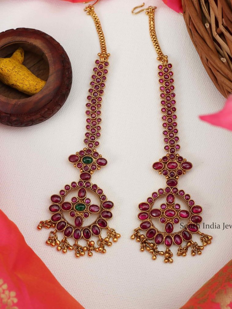 Bridal Wear Imitation Maang Tikka