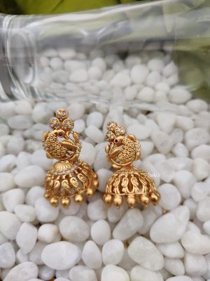 Elegant Antique Necklace With Jhumka