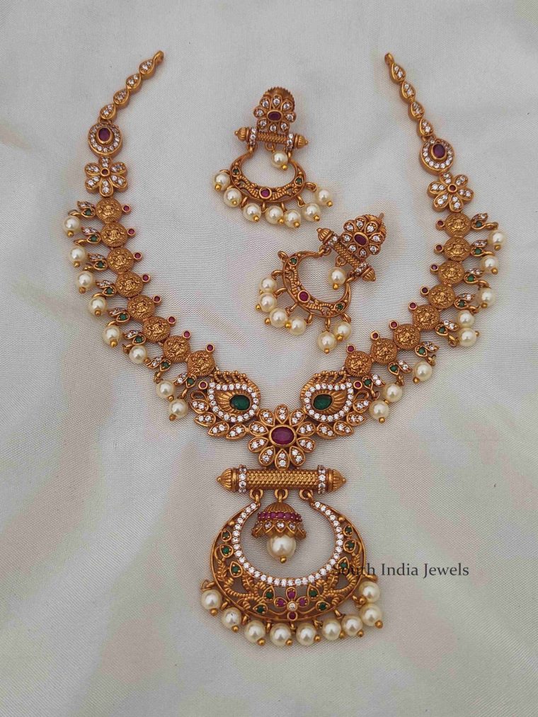 Buy South Indian Necklace Online - [High Quality] - South India Jewels