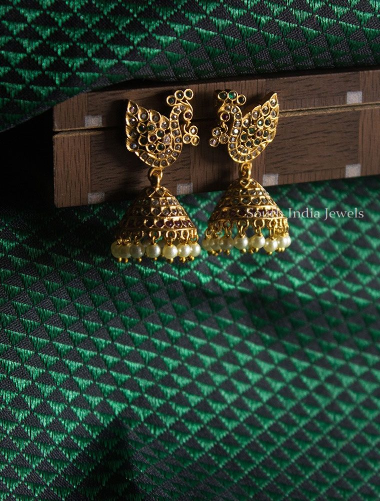 Premium Antique Peacock Design Earrings