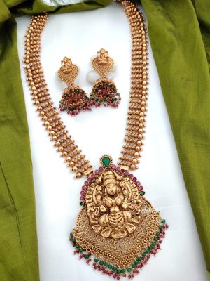 Temple Lakshmi Pendant Haram