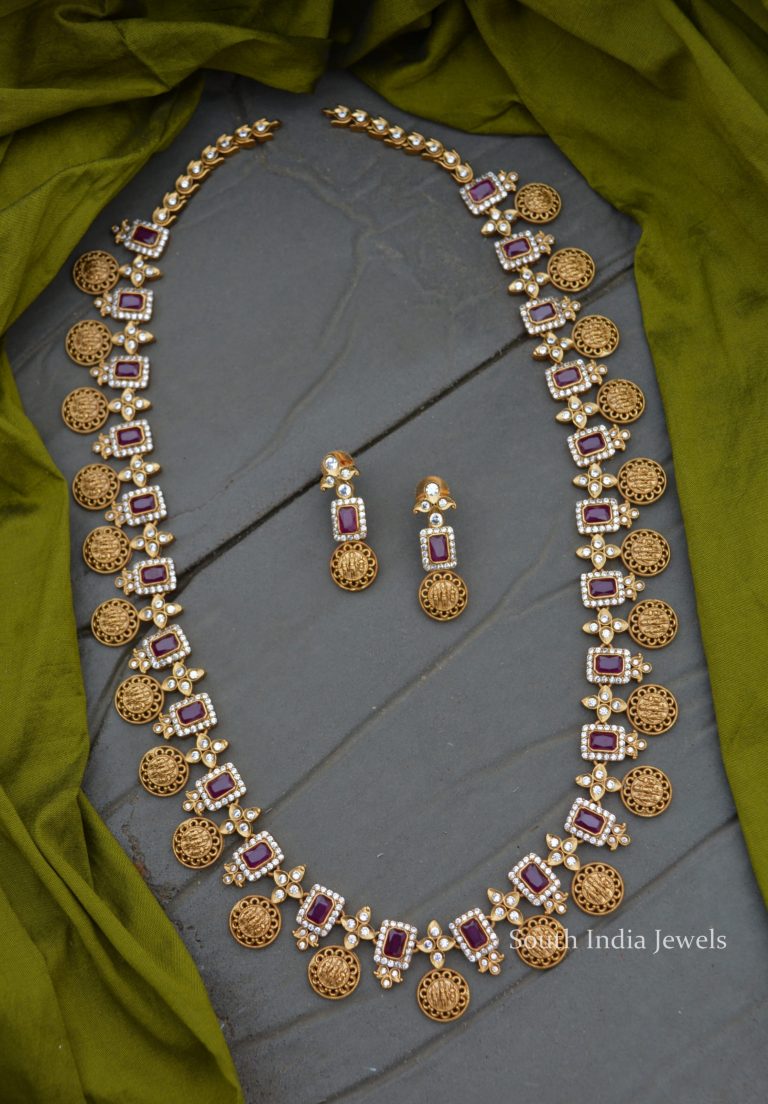 Traditional Matte Finish Ram Parivar Haram - South India Jewels