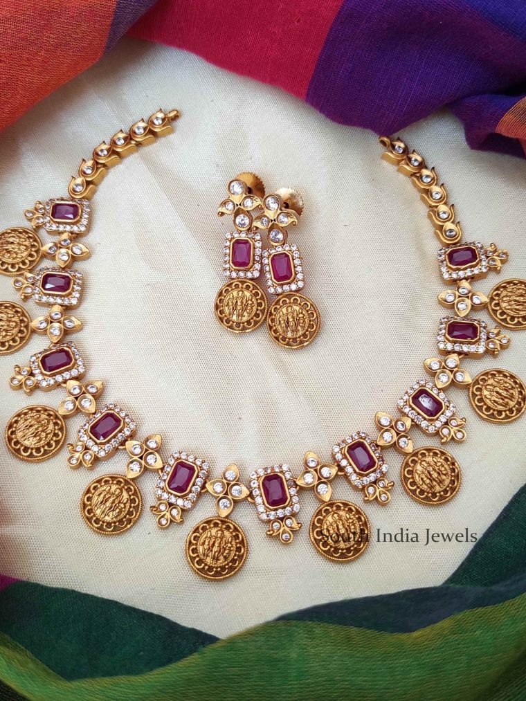 Unique Ramparivar Necklace with Earrings