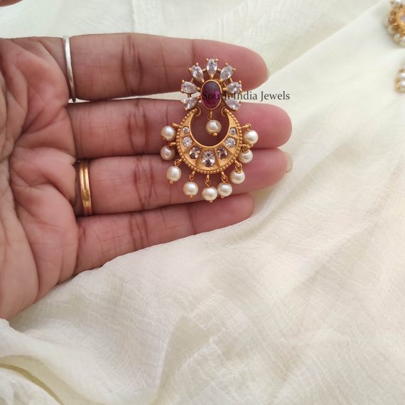 Unique Uncut Navarathna Necklace