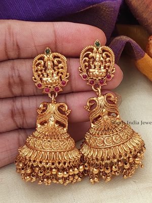 Beautiful Antique Lakshmi Earrings