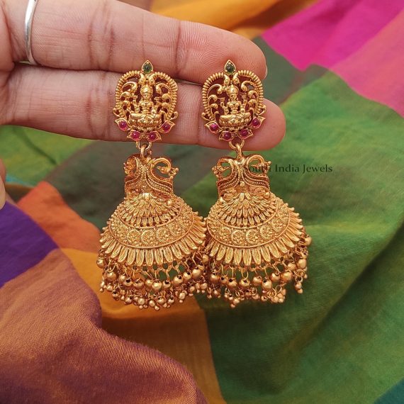Beautiful Antique Lakshmi Earrings