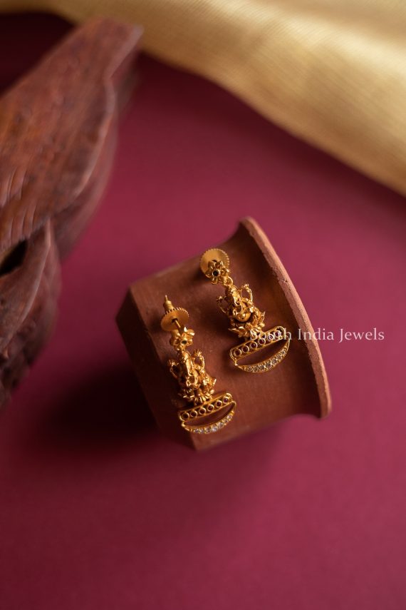 Beautiful Ganesh Matte Necklace (5)