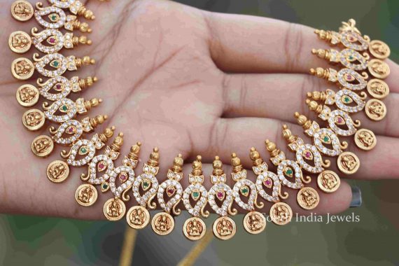 Classic Lakshmi Coin Necklace-01
