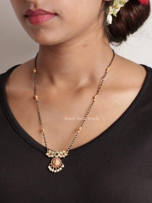 Classic Lakshmi Pendant Mangalsutra..