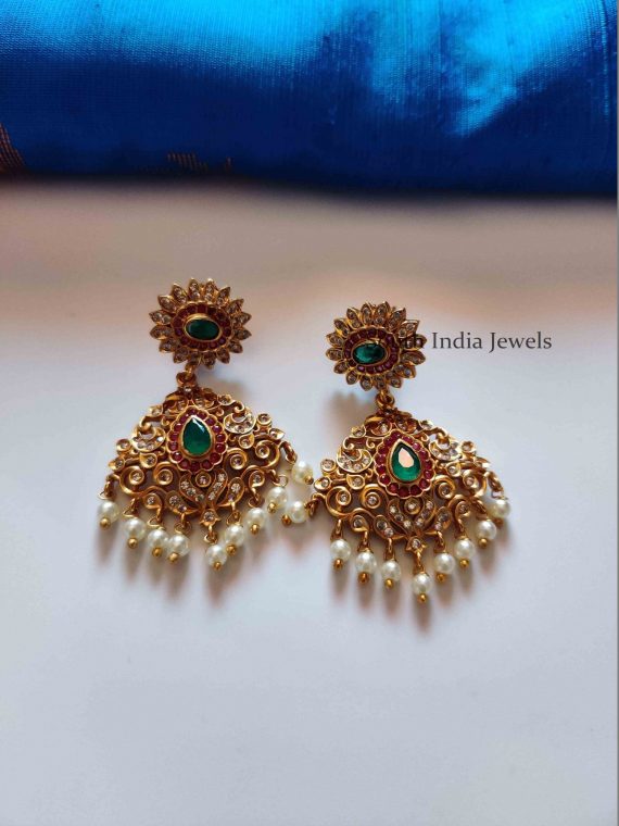 Grand Bridal Necklace and Earrings-01