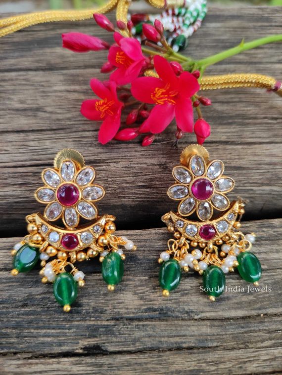 Grand Emerald Beads Choker Set