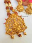 Grand Lakshmi Pendant Rudraksha Necklace (2)