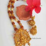 Grand Lakshmi Pendant Rudraksha Necklace (4)