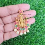 Imitation Lakshmi Design Chandbali Earrings