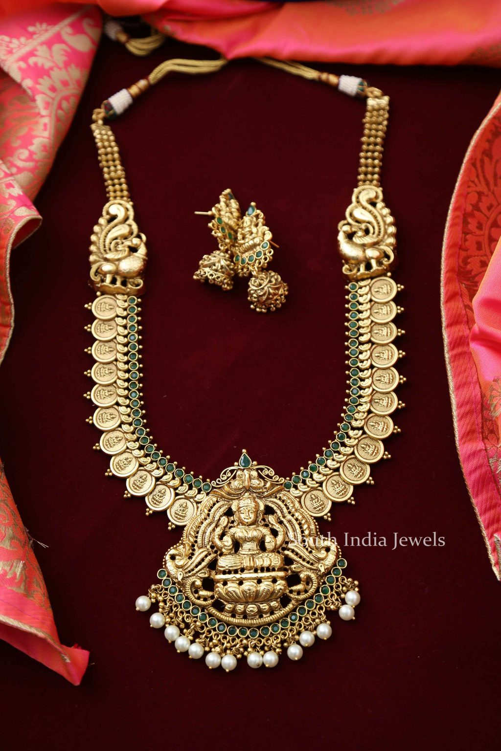 Stunning Laskmi Coin Haram - South India Jewels