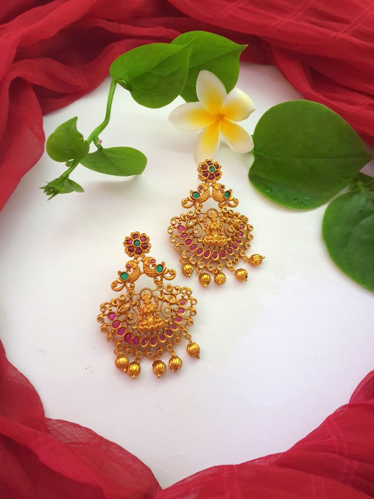 Amazing Lakshmi Designer Earrings
