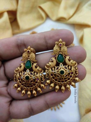 Antique Peacock Design Necklace (3)