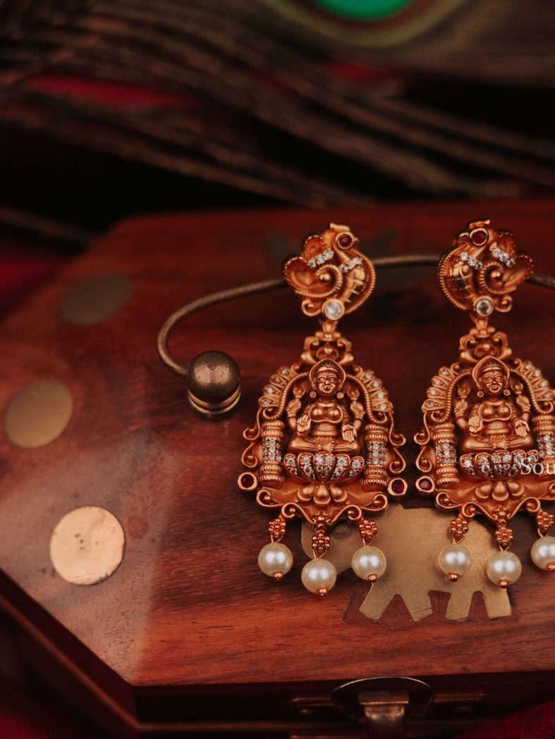 Beautiful Lakshmi Earrings