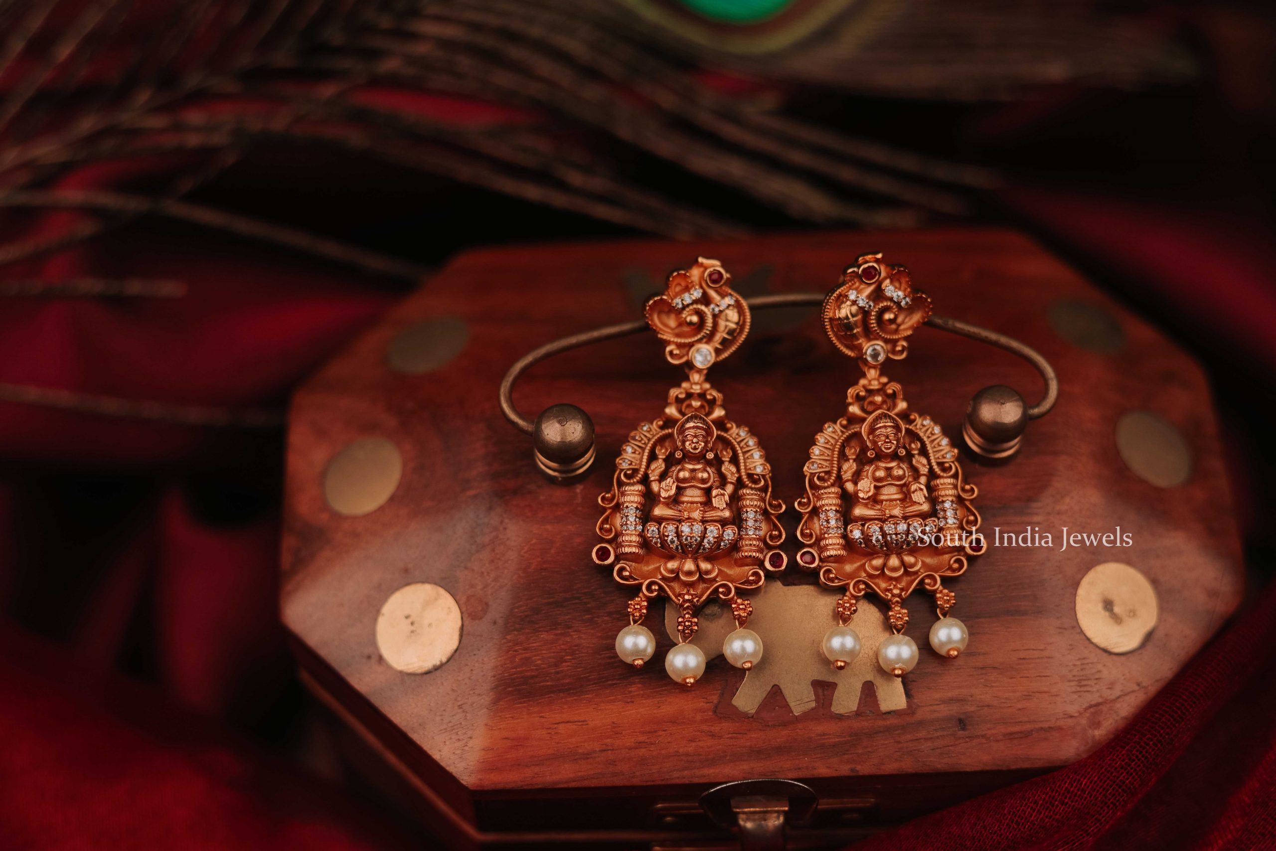 Beautiful Lakshmi Earrings