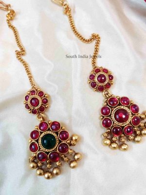 Elegant Flower Design Maang Tikka