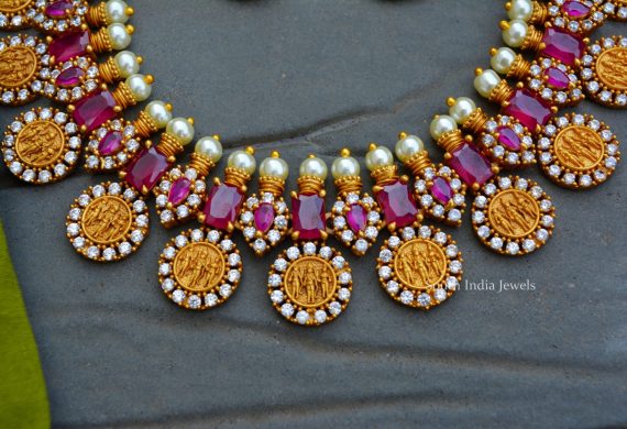 Pretty Ram Parivar Necklace (2)