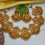 South Indian Temple Lakshmi Necklace-01