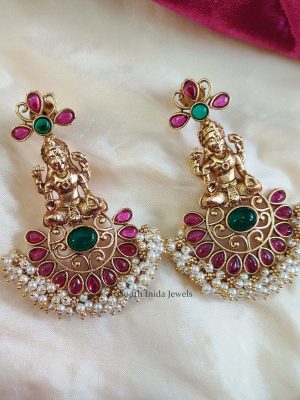 Trendy Lakshmi Design Earrings