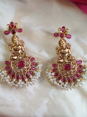 Trendy Lakshmi Design Earrings