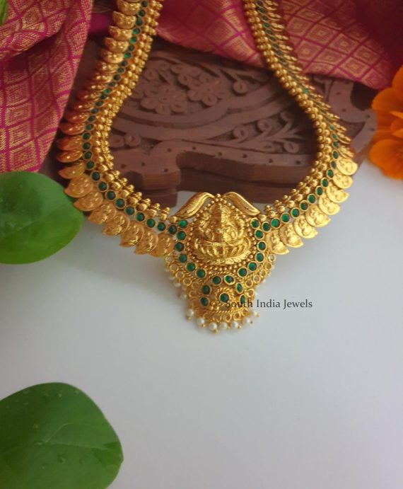Beautiful Lakshmi Pendant Haram (5)